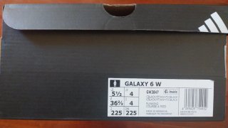 Adidas Galaxy 6 Zapatillas Negras, 36 2/3