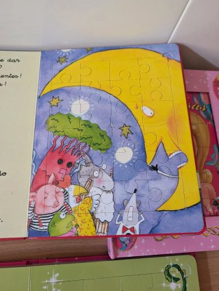 Lote 3 libros puzzles