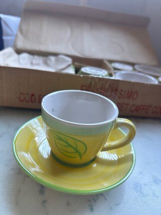 Set 6 Tazzine Caffè Country Collection