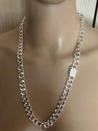 Catena Uomo Argento 61 cm con Lucchetto