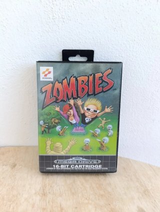Zombies Sega Mega Drive Konami megadrive videojueg