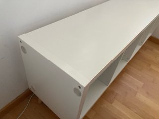 Mueble Kallax 4 Espacios Blanco