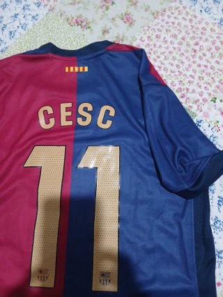 Camiseta FC Barcelona Cesc 11 UNHCR
