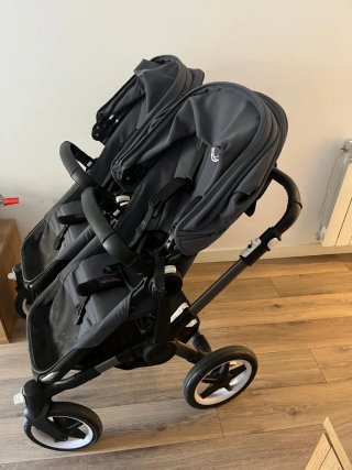 Carrito Gemelar Bugaboo Donkey Twin 5 Azul