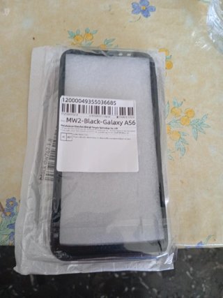 Funda protectora Galaxy A56 Negra