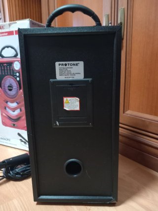 Altavoz PROTONE PT-280 Karaoke Rojo