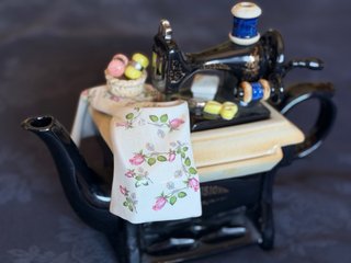 Tetera Porcelana Inglesa Paul Cardew Firmada