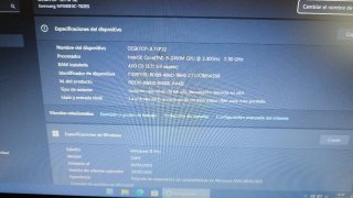 Ordenador Portátil Samsung i5 Windows 11 y Office