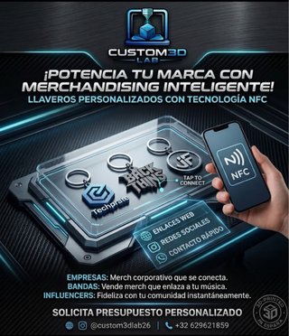 Llaveros Personalizados NFC