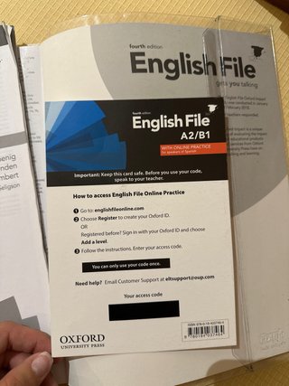 Libro de inglés A2/B1