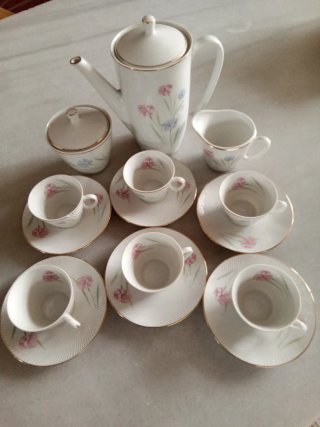 Juego de café Santa Clara porcelana