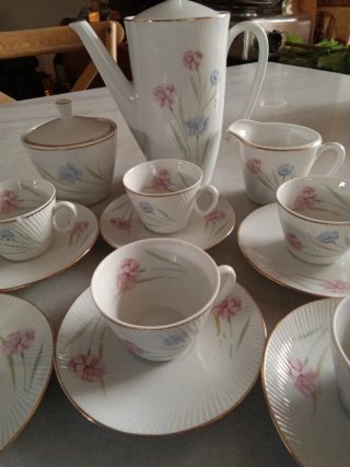 Juego de café Santa Clara porcelana