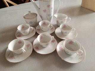 Juego de café Santa Clara porcelana