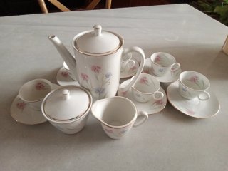 Juego de café Santa Clara porcelana