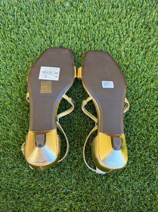Sandalias Latouche Doradas Fiesta Planas