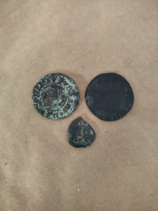 Monedas antiguas diferentes epocas españolas antig