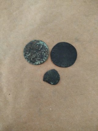 Monedas antiguas diferentes epocas españolas antig