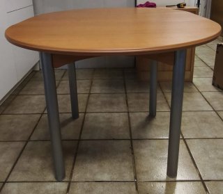 Mesa Redonda de Madera Extensible