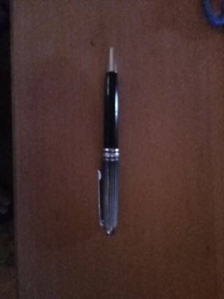 Bolígrafo Montblanc Negro y Plateado