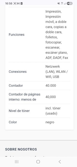 Impresora Multifunción Canon i-SENSYS