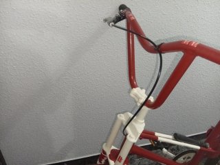 Bici Cross Vintage Roja y Blanca