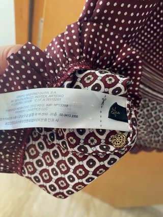 Vestido corto seda Massimo Dutti