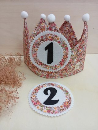 Conjunto cumpleaños corona y body V