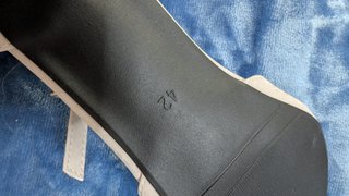 Sandalias tacón beige/albaricoque | NUEVAS