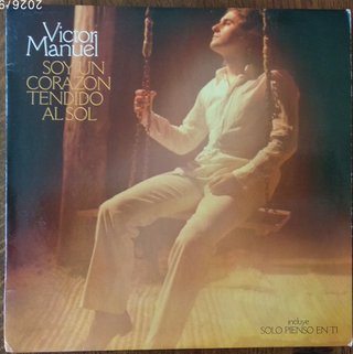 Vinilo Victor Manuel Soy un Corazón Tendido al Sol