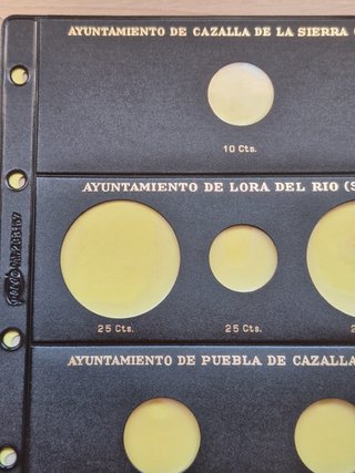 Página de monedas Guerra Civil Española