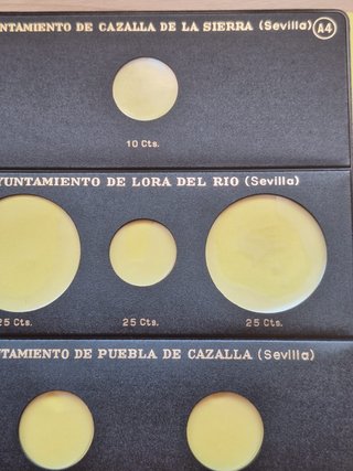 Página de monedas Guerra Civil Española