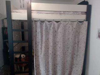 Cama alta 90 cm