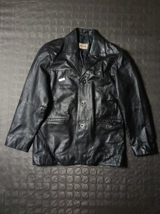 Chaqueta de piel Selected Talla XL