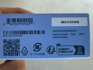 Bracelete para Google Fitbir Air | Azul | Grande