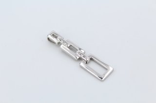 Colgante Alargado Oro Blanco 18k.R:043-03-00236