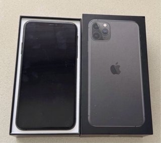 iPhone 11 PRO MAX 64GB (Gris Espacial) - IMPECABLE