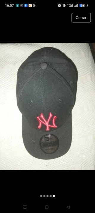Gorra New Era NY Negra