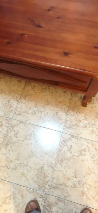 Mesa de centro madera maciza