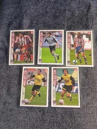 Lote cromos fútbol C. At. de Madrid
