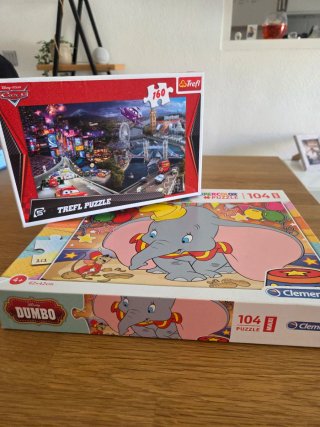 Puzzles Disney Cars y Dumbo
