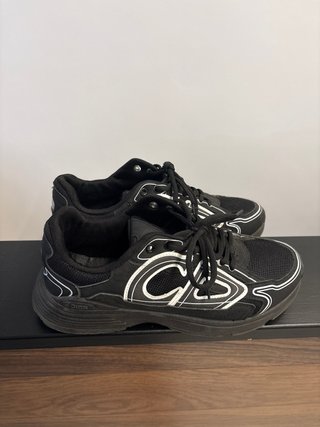 Zapatillas Dior B22 Negras Blancas