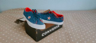 Converse One Star OX Nuevas Azul/Rojo