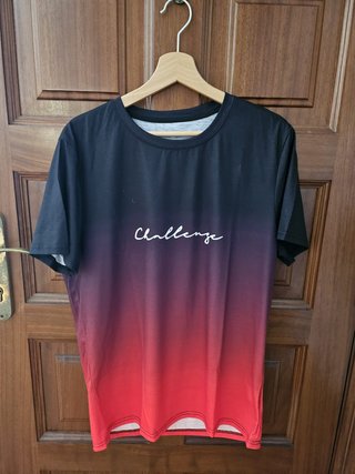 Camiseta Challenge degradado