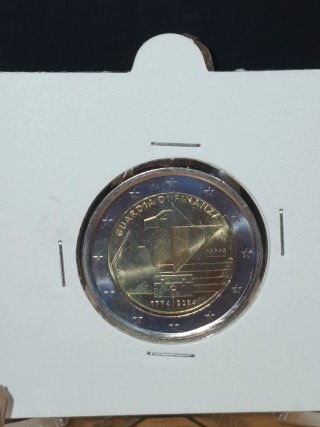Moneda 2€ Guardia di Finanza Italia BLAK FRAYFAY