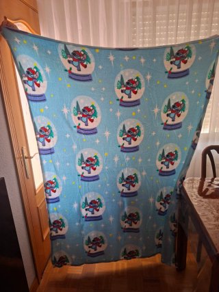 Manta Fleece Disney Stitch 130x160 cm