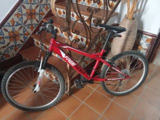 Bicicleta Freerider Roja