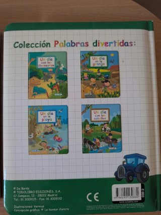 Lote 2 libros Colección palabras divertidas
