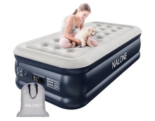 COLCHÓN HINCHABLE INDIVIDUAL NALONE CON BOMBA