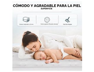 COLCHÓN HINCHABLE INDIVIDUAL NALONE CON BOMBA
