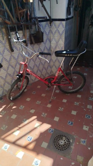 Bicicleta G.A.C. motoreta, bicicleta plegable BH